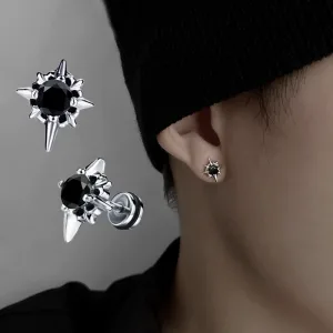 Petites boucles d'oreilles étoile en zircon - génération 2022