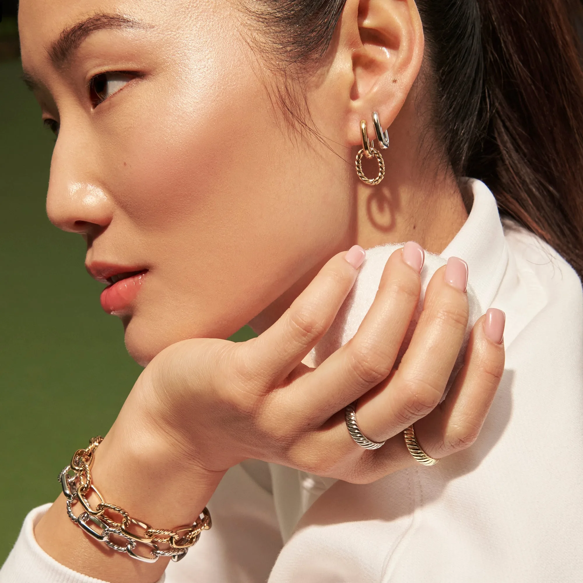 boucles d'oreilles délicates Cecilia